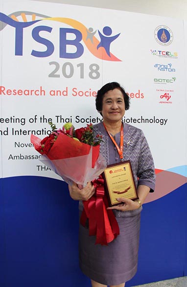 Cover_Prof. Dr. Savitree Limtong TSB-2018